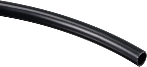 Vista 16 de Uxcell tubo negro de PVC para arnés de cable, funda de 2mm de diámetro interior y 7 metros de largo para protección de cable