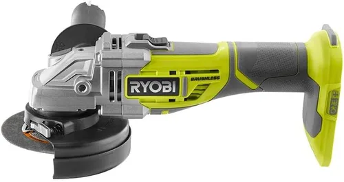 Vista 2 de RYOBI Kit de herramientas de corte/amoladora angular sin escobillas de 18 voltios de 4-1/2 pulgadas con batería y cargador