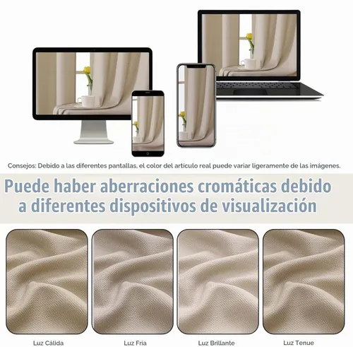 Vista 8 de Cortinas de lino para dormitorio y sala de estar de 96 pulgadas de largo, juego de 2 paneles, con bolsillo para cortinero, filtrado de luz, textura