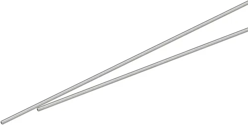 Vista 29 de Uxcell Tubo capilar de acero inoxidable 304, OD 0.4 mm x 0.1 mm de grosor de pared, 250 mm de longitud, tubo metálico para maquinaria industrial