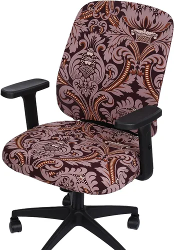 Vista 39 de Melaluxe Funda para silla de oficina de computadora, funda universal protectora y elástica para silla giratoria elástica