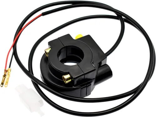 Vista 7 de Empuñaduras de mango de acelerador giratorio de 7/8 de pulgada 22mm, cable de acelerador de 75 pulgadas de largo, juego de interruptores de apagado
