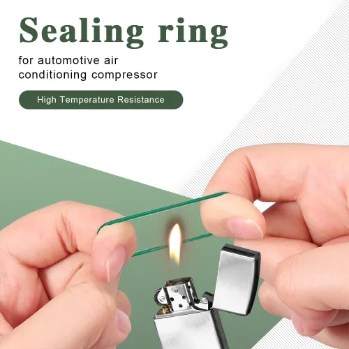 Vista 4 de Kit de 270 anillos tóricos, kit de juntas tóricas de CA automotriz, anillo de sello de compresor de aire acondicionado para automóvil, anillo