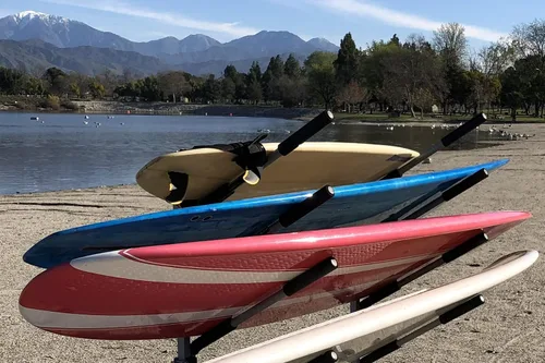 Vista 3 de SPAREHAND Freestanding Kayak Rack