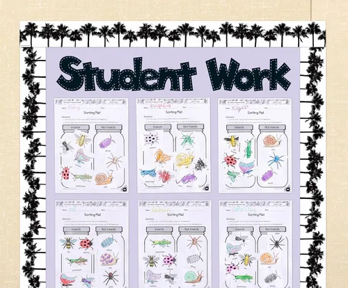 Vista 5 de Teacher Created Resources Black Stitch - Letras divertidas de 4 pulgadas (TCR75150)