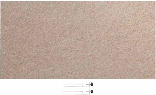 Vista 16 de VERSARE SoundSorb - Paneles de privacidad de escritorio, paneles modestos de amortiguación de ruido para escritorios Soportes de clip de borde