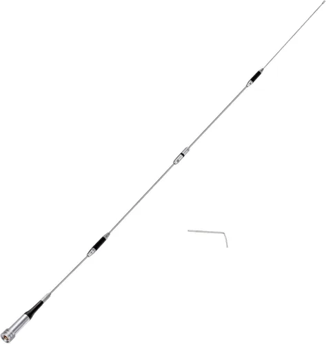 Vista 11 de Bingfu Antena de radio móvil de radioaficionado VHF UHF 136-174MHz 400-470MHz Radio aficionado Radio de dos vías Antena de radio con soporte fijo