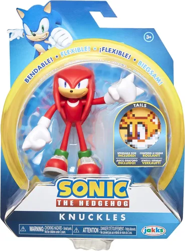 Vista 7 de Sonic, el erizo - Figura de acción de Knuckles de 4 in Nudillos