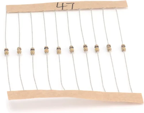 Vista 2 de Resistors Matching Set, Assorted Resistor Graphite 10Ω?1MΩ Convenient for Experiments for DIY Projects
