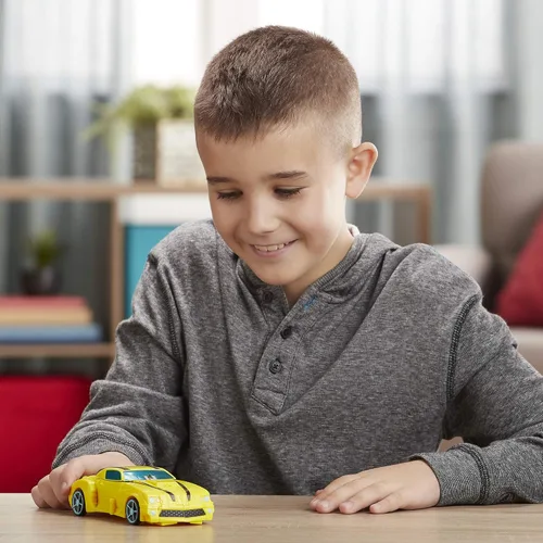 Vista 5 de Transformers Toys Cyberverse Ultra Class Bumblebee Figura de acción, combina con armadura Energon para encenderse, para niños de 6 años en adelante