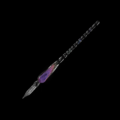Vista 2 de molshine Bolígrafo de cristal hecho a mano para caligrafía de cristal, bolígrafo sumergido para artistas, mujeres, hombres y adolescentes, regalos