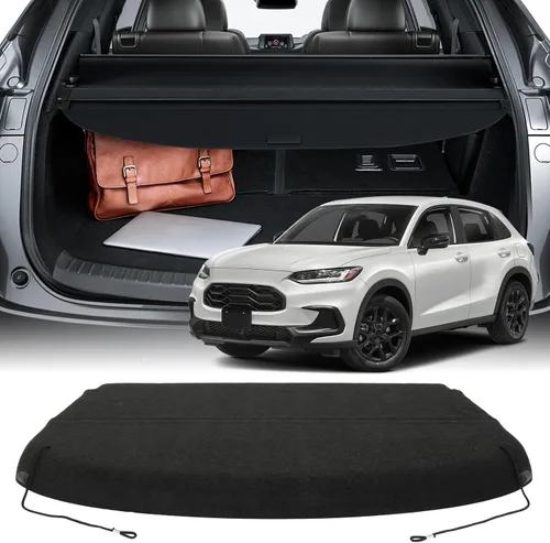 Vista 44 de SCITOO Cubierta de carga 2022-2024 para Jeep Grand Cherokee, accesorios retráctiles para maletero trasero, antimiradas, cubierta de seguridad