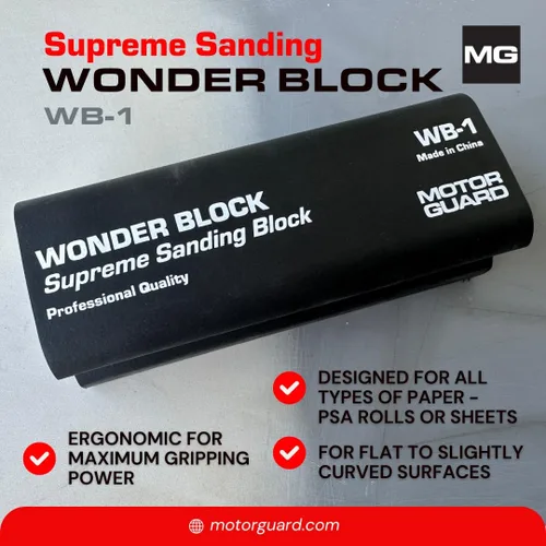 Vista 2 de Motor Guard SB-1 suave bloque flexible bloque de lija.