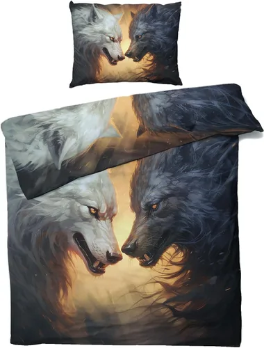 Vista 54 de Funda de edredón de ancla, tamaño individual, juego de cama náutico, 2 piezas, funda de edredón con patrón de microfibra suave con lazos