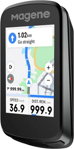 Vista 9 de Magene C606 V2 Bike Computer GPS – 2.8" Color Touchscreen, Multi-Scenario ClimbPro, Live Segments, Cycling Dynamics, Offline Navigation & 15-25Hr