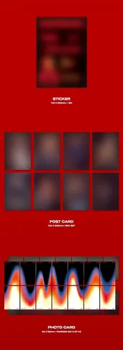 Vista 3 de ATEEZ Zero : Fever Part.2 [A ver.] (6th Mini Album) [Pre Order] CD+Photo Booklet+Folded Poster+Others with Tracking,Extra Decorative