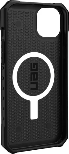 Vista 7 de URBAN ARMOR GEAR UAG - Funda protectora diseñada para iPhone 14 Plus, color negro, de 6.7 pulgadas, Pathfinder con imán integrado, compatible