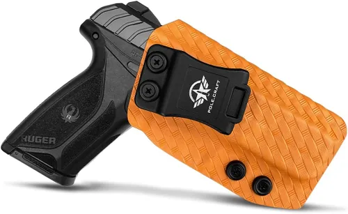 Vista 5 de Funda Ruger Security 9 IWB Kydex personalizada: estuche para pistola Ruger Security 9 - Portador de cintura