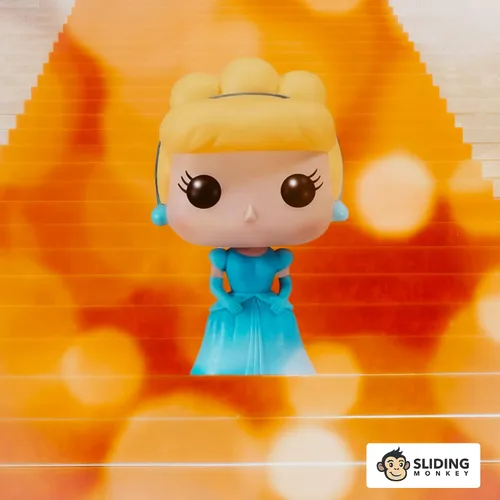 Vista 3 de Funko POP Disney Series 4 - Figura de vinilo de Cenicienta