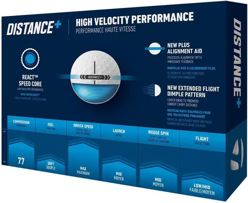 Vista 4 de TaylorMade Golf Distance+ Golf Balls