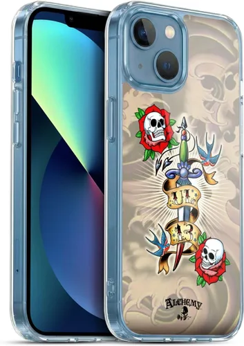 Vista 83 de Head Case Designs Funda de gel con licencia oficial de Alchemy Gothic 13 Dagger Illustration [protección de grado militar] compatible con Apple