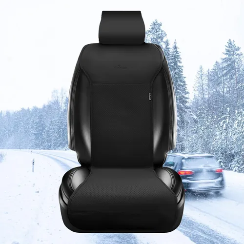 Vista 2 de Cojín de asiento de coche para conductor o pasajero, cómodo cojín de asiento para respaldo y asiento