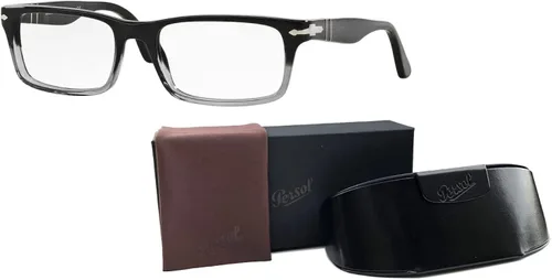 Vista 3 de Persol PO3050V - Lentes rectangulares para hombres + paquete con kit de anteojos de cortesía de diseñador iWear