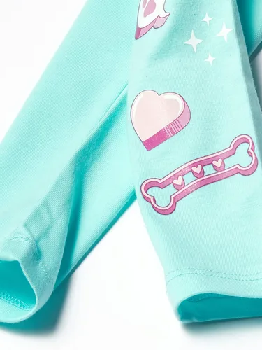 Vista 2 de Paw Patrol Conjunto de 2 piezas de vestido y leggings de manga corta para niñas