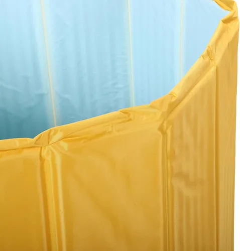 Vista 8 de Mingzhe Inflatable Bathtub for Adult, 31.50x25.59in Foldable PVC Soaking Yellow
