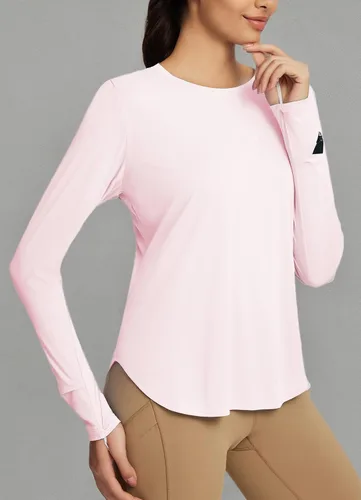 Vista 93 de BALEAF - Camisetas de sol de manga larga para mujer, con FPU 50+, para senderismo, ligeras, de secado rápido, protección contra rayos ultravioleta