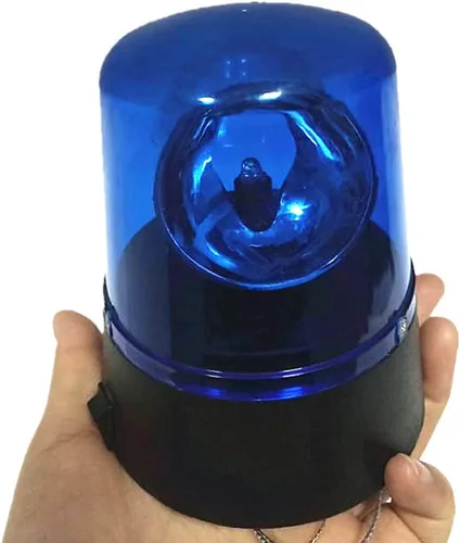 Vista 3 de Luz intermitente giratoria, 3 pulgadas, luz estroboscópica LED de 360 grados, luces intermitentes de DJ con batería para discoteca bailando, barra