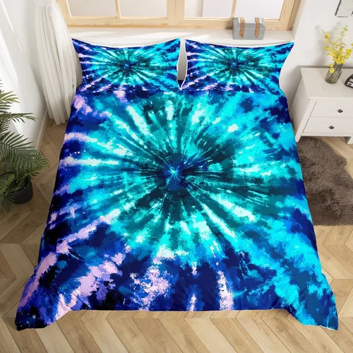 Vista 23 de Erosebridal Juego de ropa de cama de atrapasueños, tamaño individual, juego de funda de edredón bohemia de microfibra de lujo para niños
