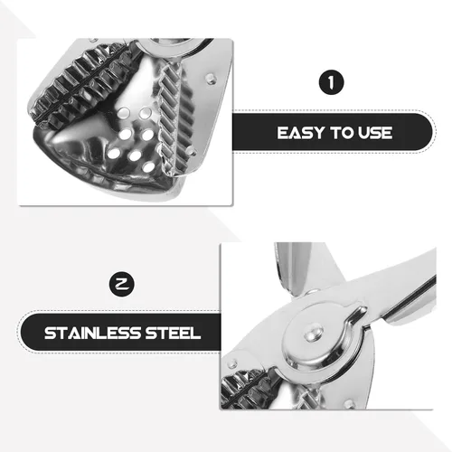 Vista 3 de DOITOOL Exprimidor de cítricos de acero inoxidable Prensa manual de frutas Exprimidor de limón y naranja, extractor de jugo de mano para uso