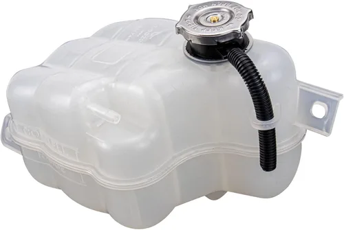Vista 327 de TRQ Botella de desbordamiento del tanque de expansión del depósito de refrigerante del radiador compatible con Ram ProMaster City CH3014192 2015-2022