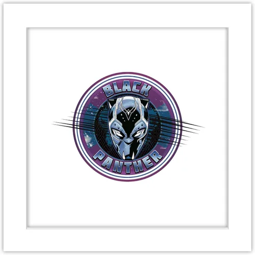 Vista 10 de Trends International Gallery Pops Marvel Black Panther - Póster de pared con icono de pared, 12.00 x 12.00 pulgadas, versión de marco negro