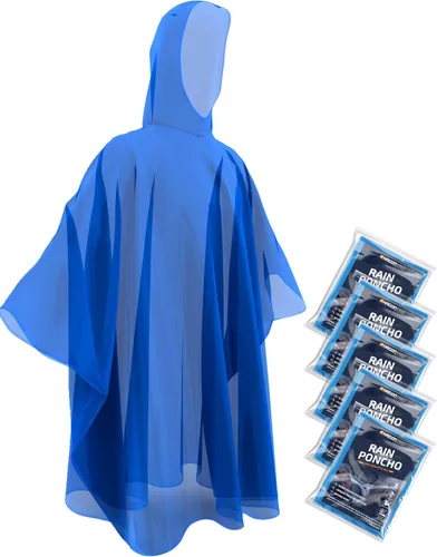 Vista 22 de Hagon PRO - Ponchos de lluvia desechables para adultos (paquete de 5)
