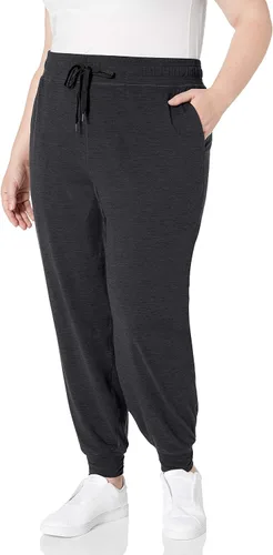 Vista 5 de Tienda Essentials Women's Brushed Tech Stretch Jogger Pant (Available in Plus Size)