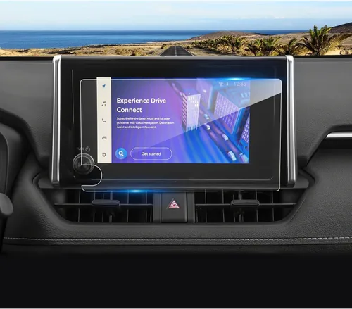 Vista 15 de Paquete de 2 protectores de pantalla RAV4 2026 para Toyota RAV4 (10.5 pulgadas Navi+12.3 pulgadas Dash) (LE/SE/XLE Premium/Woodland), vidrio