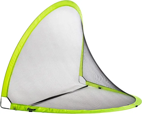 Vista 2 de Franklin Sports Portería de fútbol con forma de cúpula emergente - Portería de fútbol para interior o exterior - Portería se pliega