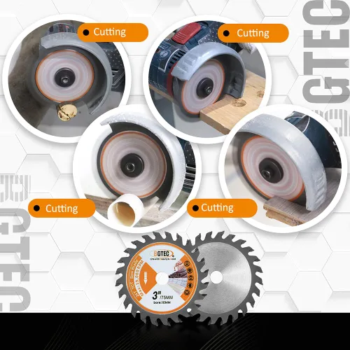 Vista 65 de BGTEC Hoja turbo de granito de diamante, disco de corte de 3 pulgadas/2.953 in para hormigón, hormigón reforzado, piedras artificiales duras