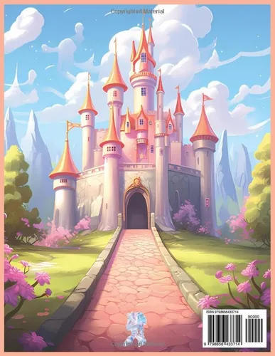 Vista 2 de Princess Coloring Book for Girls 50+ Beautiful and Cute Princesses Easy Coloring Pages