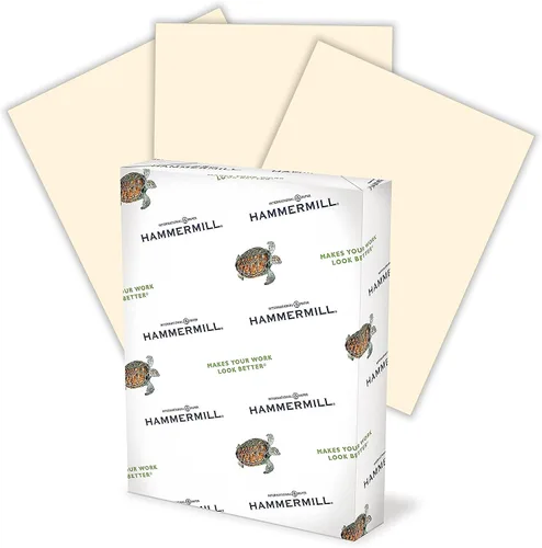 Vista 12 de Hammermill - Papel de color, papel de impresora color ante de 20 libras, 8.5 x 11 pulgadas - 1 resma (500 hojas), fabricado en los Estados Unidos