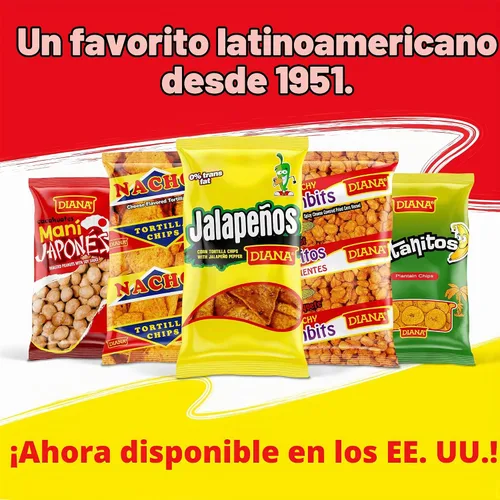 Vista 5 de Diana, Bocadillos Corn Brights, 4.76 onzas