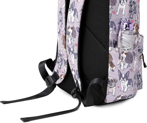 Vista 8 de Wadirum Mochila ligera para libros escolares para niños