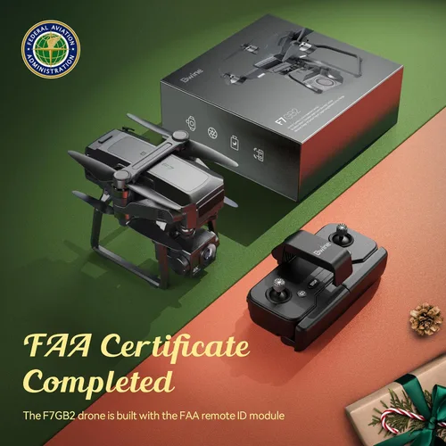 Vista 3 de Bwine F7GB2 Pro Drones con cámara para adultos 4K con 75 minutos + F7MINI 8K Photo Drones con cámara para adultos 4K Video Quadcopter de menos