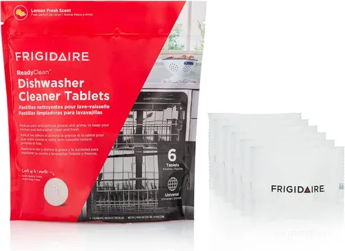 Vista 2 de Frigidaire ReadyClean - Limpiador probiótico para lavavajillas, 6 tabletas, color blanco, 6
