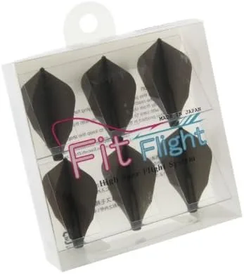 Vista 2 de Cosmo Dardos 6 Pack Fit Flight - Vuelo de dardos en forma de W (humo)