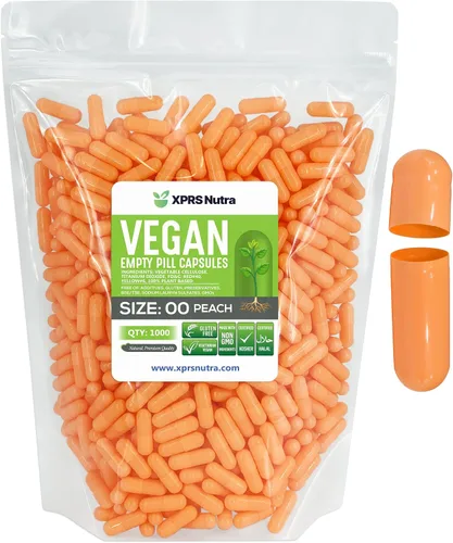 Vista 16 de XPRS Nutra Cápsulas vacías de tamaño 00 – 100 cápsulas veganas vacías – Pastillas vacías vegetarianas – Relleno de cápsulas vegetales DIY