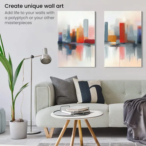 Vista 6 de Arteza - Lienzo enmarcado de 24 x 36 pulgadas, algodón económico (2 unidades)