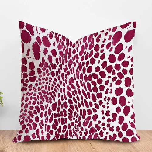 Vista 43 de ArogGeld Fundas de cojín con estampado de guepardo rosa intenso, funda de cojín de doble cara con cremallera para sofá de oficina, silla de A-16